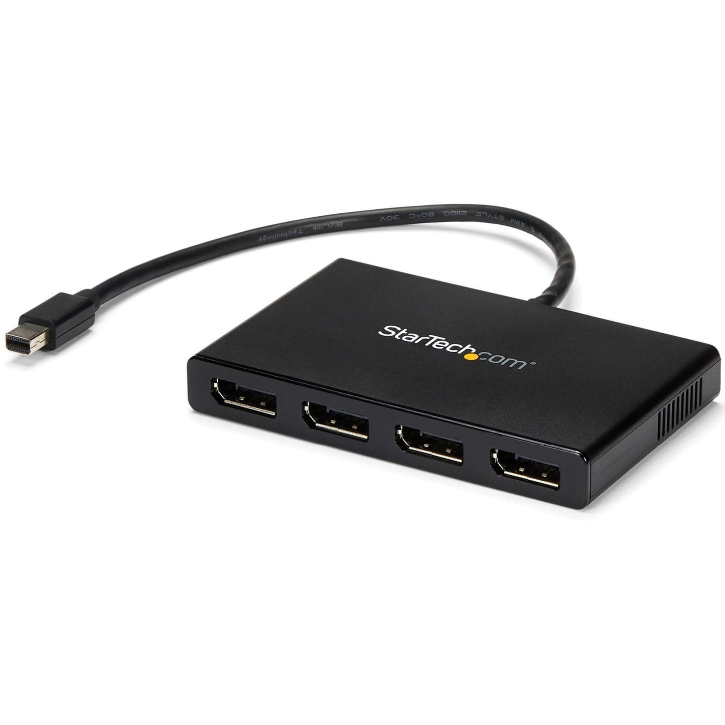 Hub MST de StarTech.com MSTMDP124DP - Mini DisplayPort a 4x DisplayPort Hub de Transporte Multi-Stream - Conecta 4 Monitores Soporte de Resolución 4K Descontinuado