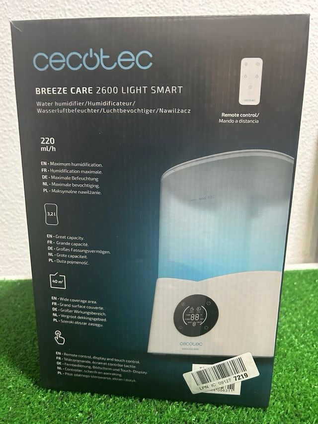 Cecotec Humidificador con Temporizador BreezeCare