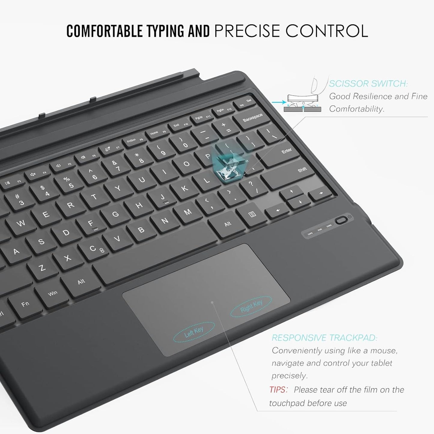 teclado Microsoft Surface Pro 7 Plus/Pro 7/ Pro 6/