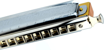 Hohner Armónica Super Chromonica 270-C, plata