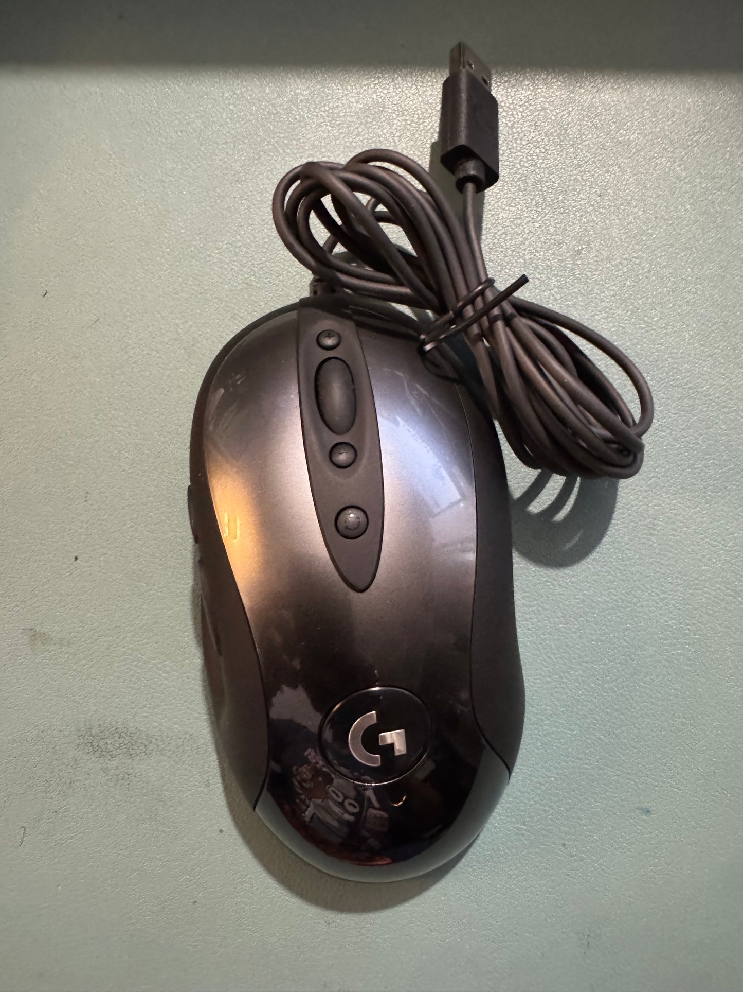 Logitech G MX518 Ratón Gaming con Cable, Captor HE