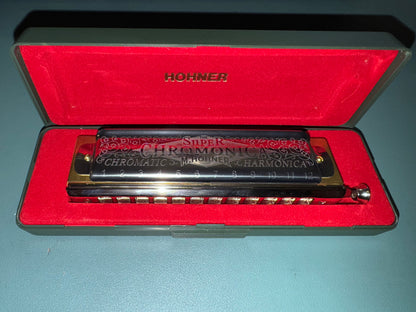 Hohner Armónica Super Chromonica 270-C, plata