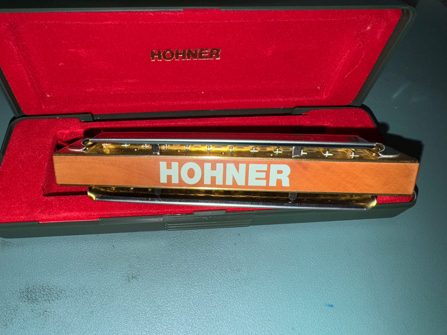 Hohner Armónica Super Chromonica 270-C, plata