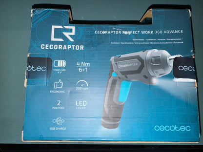 Cecotec Destornillador Eléctrico CecoRaptor