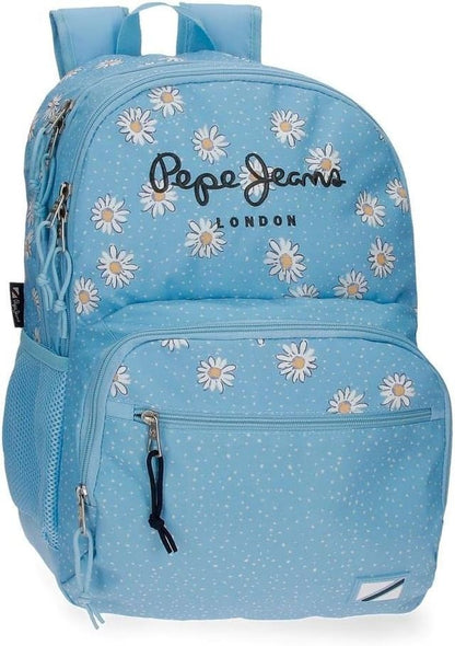 Pepe Jeans Katherine Mochila Escolar Doble Compart