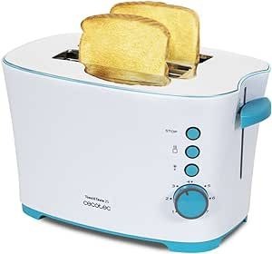 Cecotec Tostadora Vertical Toast&Taste 2S. 650 W