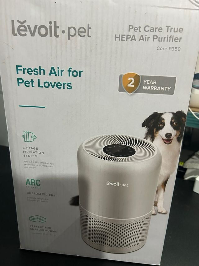 LEVOIT Purificador de Aire para Hogar con Mascotas