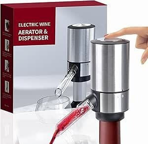 Aireador de vino eléctrico dispensador automático