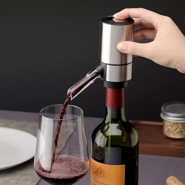 Aireador de vino eléctrico dispensador automático